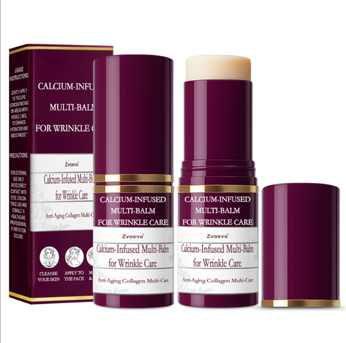 ✅ Official Store: Zvoevo® Calcium Collagen Repair Lip Balm 👨⚕️ FDA Certified (Targets wrinkles and fine lines, smooths nasolabial folds and neck wrinkles, reduces frown lines and crow's feet)