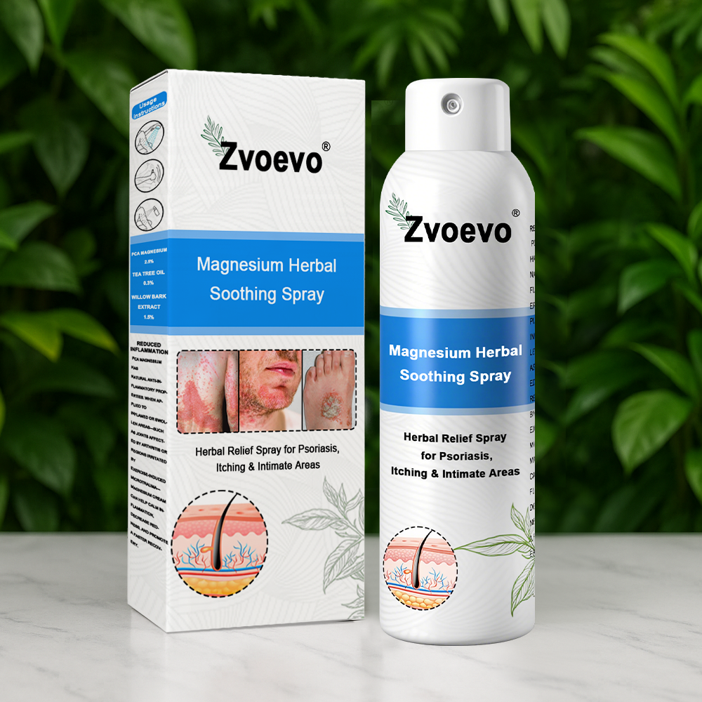 ✅ Official Store: Zvoevo® Magnesium Herbal Psoriasis Spray 👨⚕️ FDA Certified (for the treatment of psoriasis and eczema, improvement of bacterial infections in the genital area, treatment of acne and warts)