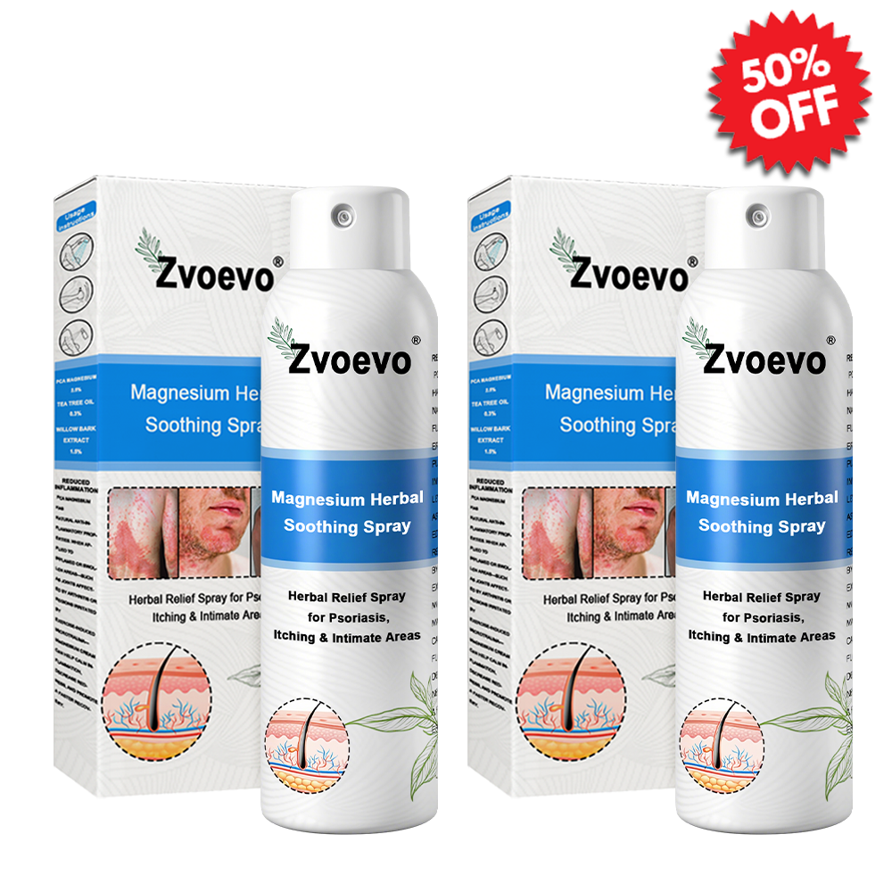 ✅ Official Store: Zvoevo® Magnesium Herbal Psoriasis Spray 👨⚕️ FDA Certified (for the treatment of psoriasis and eczema, improvement of bacterial infections in the genital area, treatment of acne and warts)
