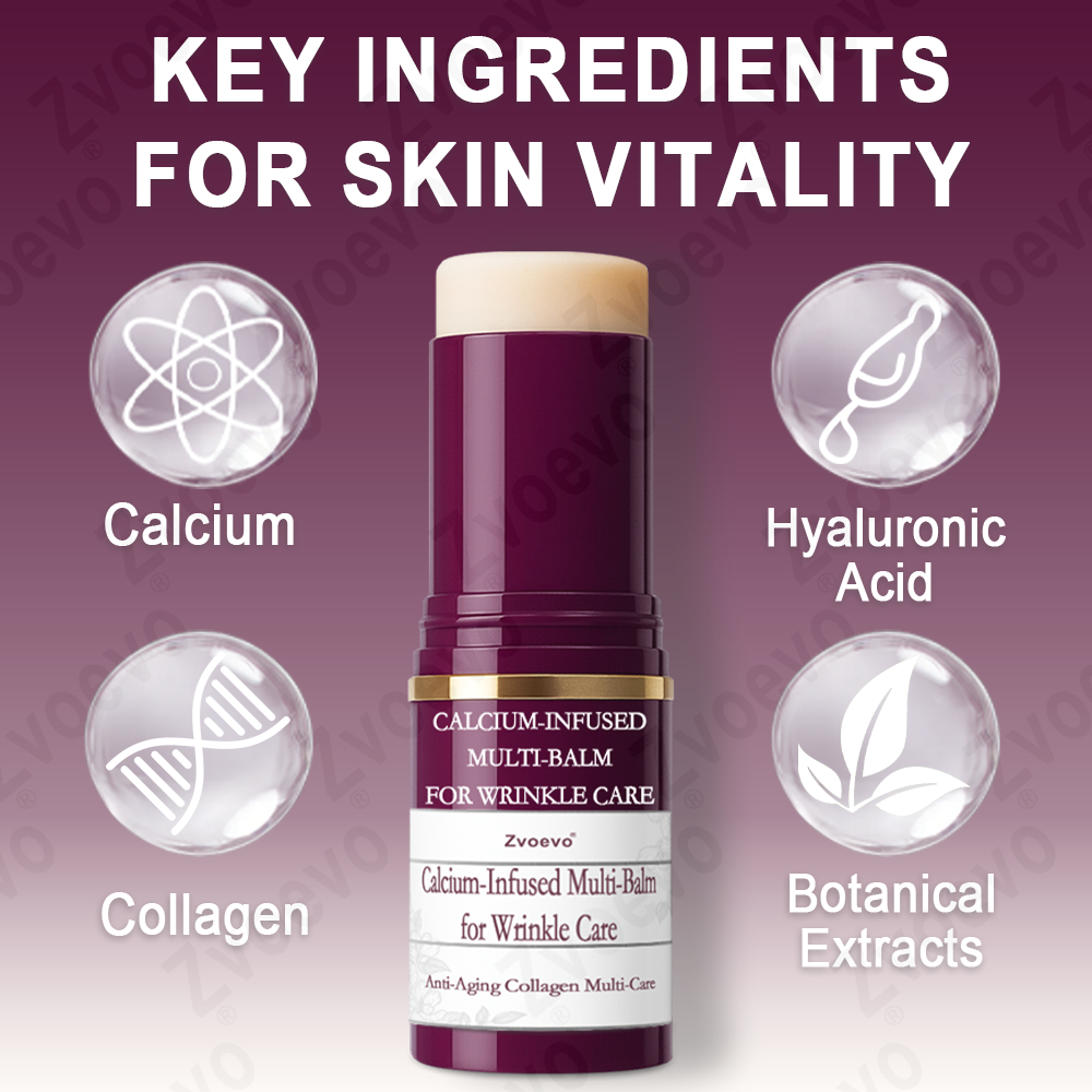 ✅ Official Store: Zvoevo® Calcium Collagen Repair Lip Balm 👨⚕️ FDA Certified (Targets wrinkles and fine lines, smooths nasolabial folds and neck wrinkles, reduces frown lines and crow's feet)