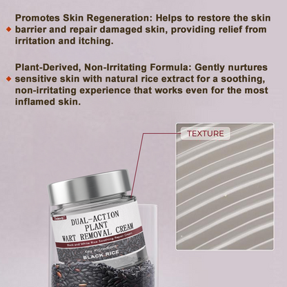 Zvoevo® Black Rice Skin Repair Essence Cream ⚕️ FDA Certified (Eliminates warts and skin tags, relieves psoriasis, improves keratin build-up and follicular keratinization, fades pigmentation, sun spots & age spots)
